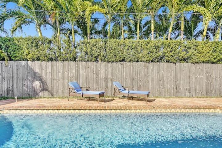 Beautiful 4 Bedrooms/Pool/Walk To Beach Deerfield Beach Eksteriør bilde