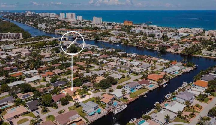 Beautiful 4 Bedrooms/Pool/Walk To Beach Deerfield Beach Eksteriør bilde