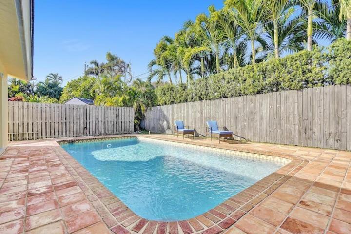 Beautiful 4 Bedrooms/Pool/Walk To Beach Deerfield Beach Eksteriør bilde