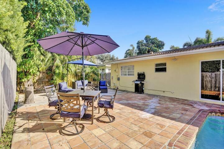 Beautiful 4 Bedrooms/Pool/Walk To Beach Deerfield Beach Eksteriør bilde
